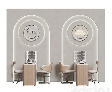 مدل سه بعدی لوازم آرایش