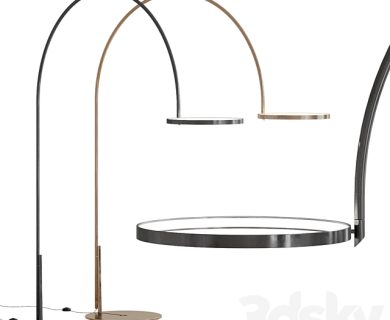 مدل سه بعدی چراغ رومیزی مدرن