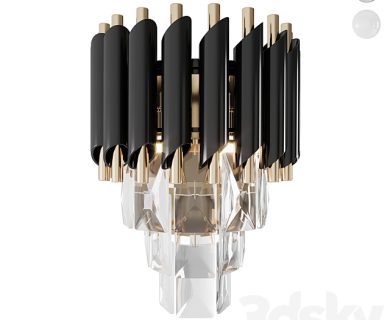 مدل سه بعدی گل و گلدان