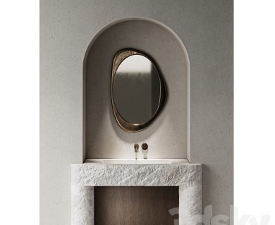 مدل سه بعدی لوازم حمام