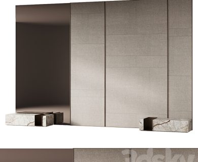 مدل سه بعدی تخت