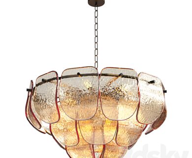 مدل سه بعدی گل و گلدان