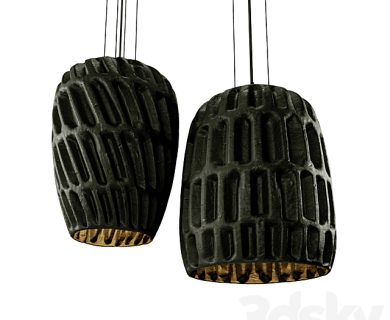 مدل سه بعدی گل و گلدان