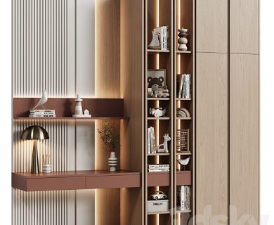 مدل سه بعدی میز تلویزیون کلاسیک