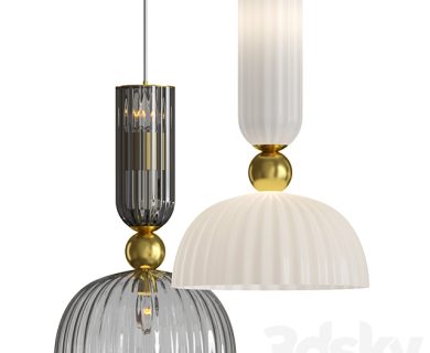 مدل سه بعدی گل و گلدان