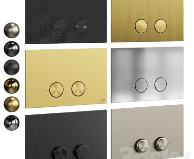 مدل سه بعدی لوازم حمام