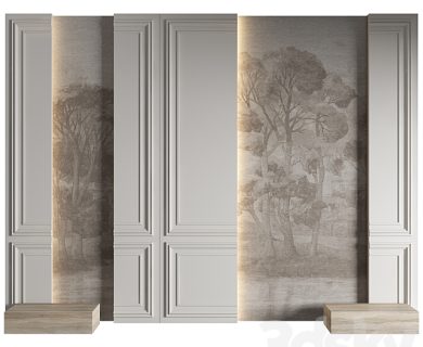 مدل سه بعدی پنل