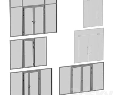 مدل سه بعدی پنجره