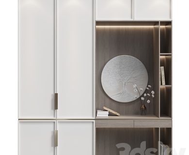 مدل سه بعدی کمد لباس
