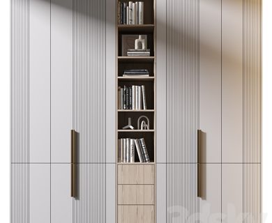 مدل سه بعدی کمد لباس